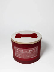Sand + Paws Cinnamon Noel 12 oz scented candle