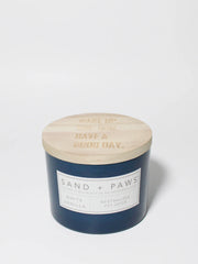 Sand + Paws White Vanilla 12 oz scented candle