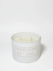 White Vanilla 12 oz scented candle