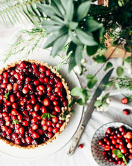 Cranberry Evergreen 24 oz scented candle