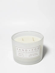 White Vanilla 12 oz scented candle