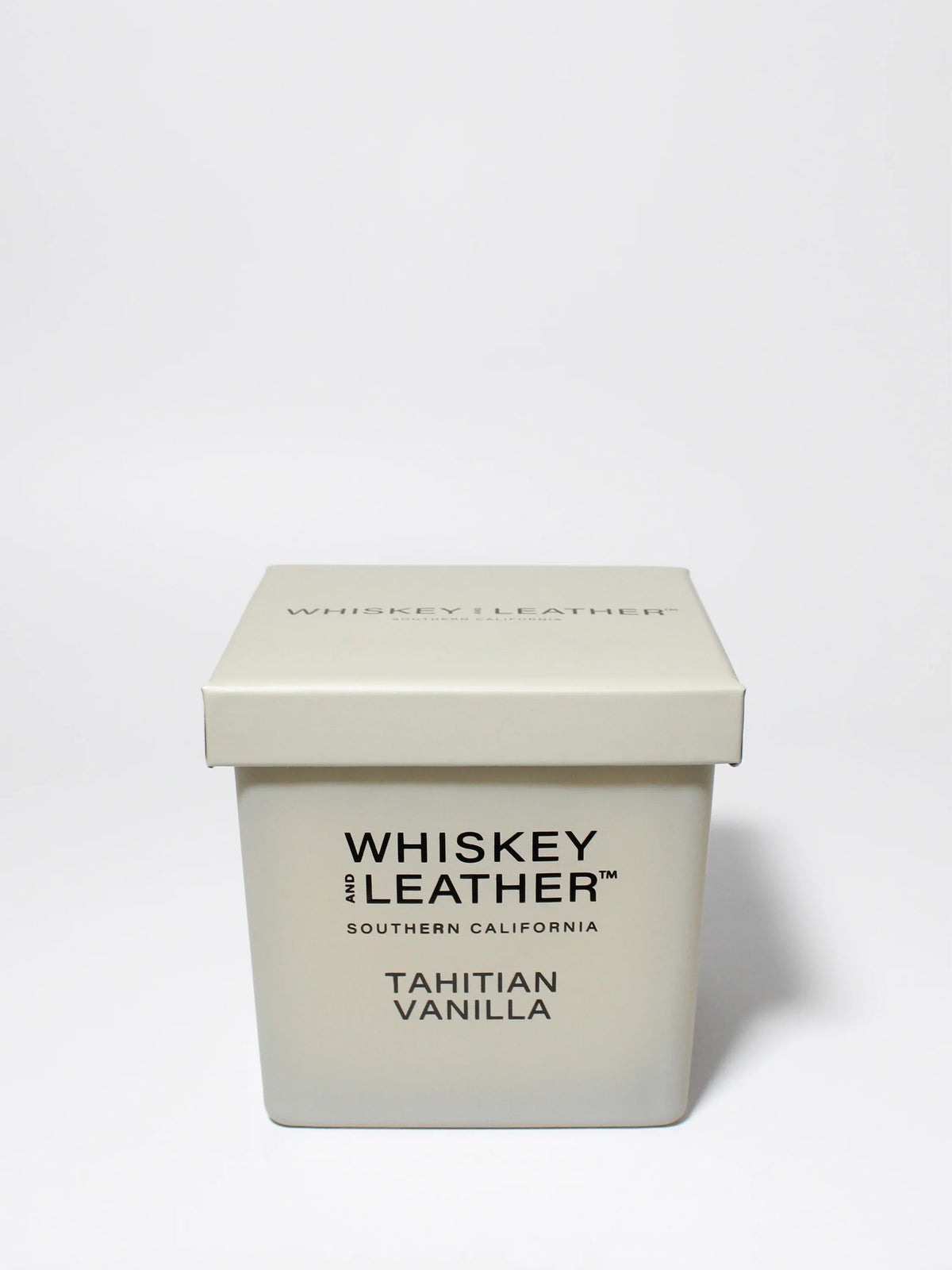 Tahitian Vanilla Whiskey and Leather 16 oz scented candle