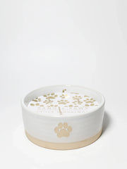 Sand + Paws Vanilla Sandalwood 12 oz scented candle