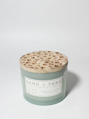 Sand + Paws Ocean & Sea Salt 12 oz scented candle