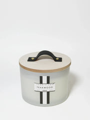 Teakwood 12 oz scented candle