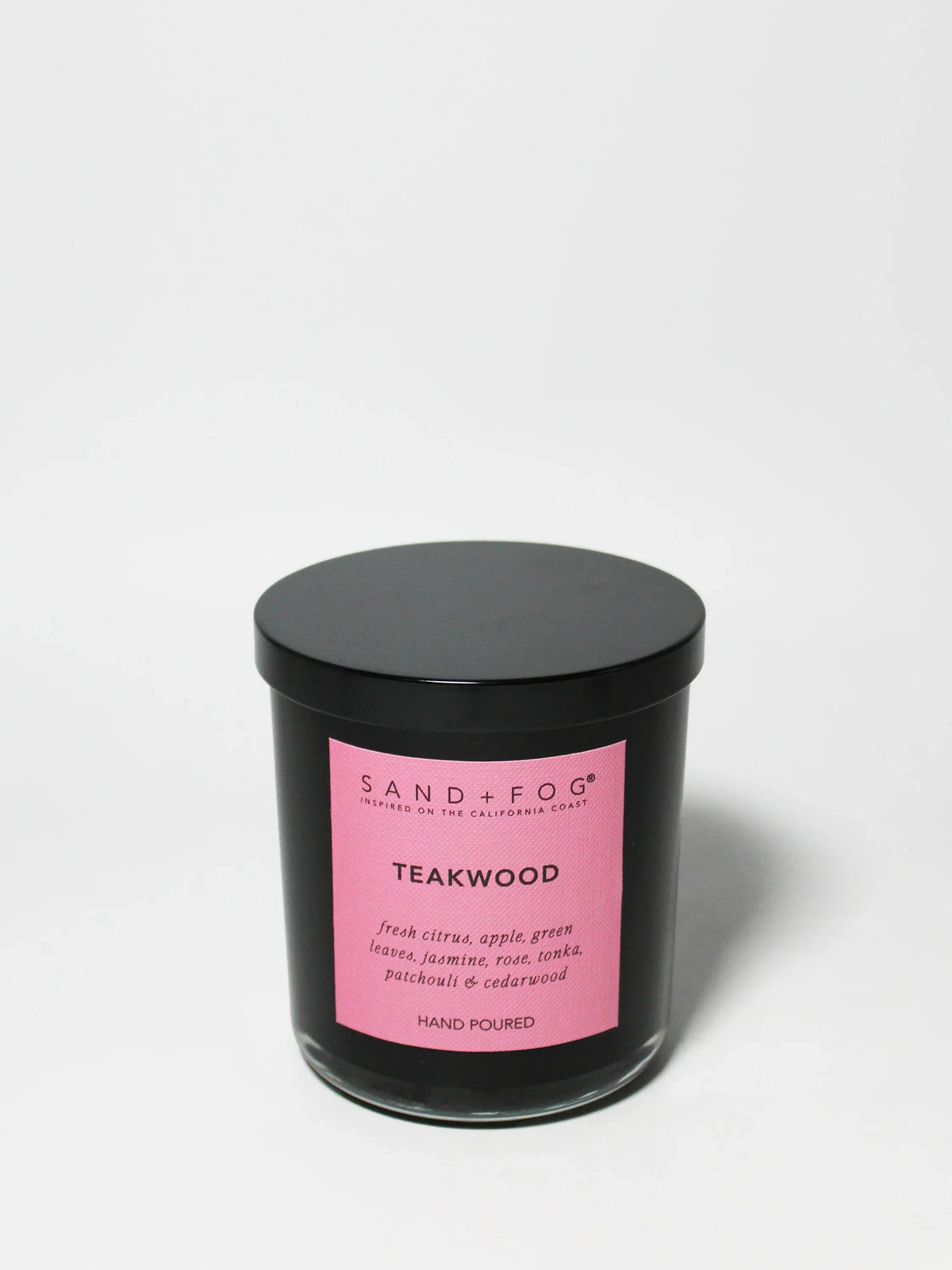 Teakwood 10 oz scented candle