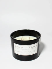 Sand + Paws Teakwood 12 oz scented candle