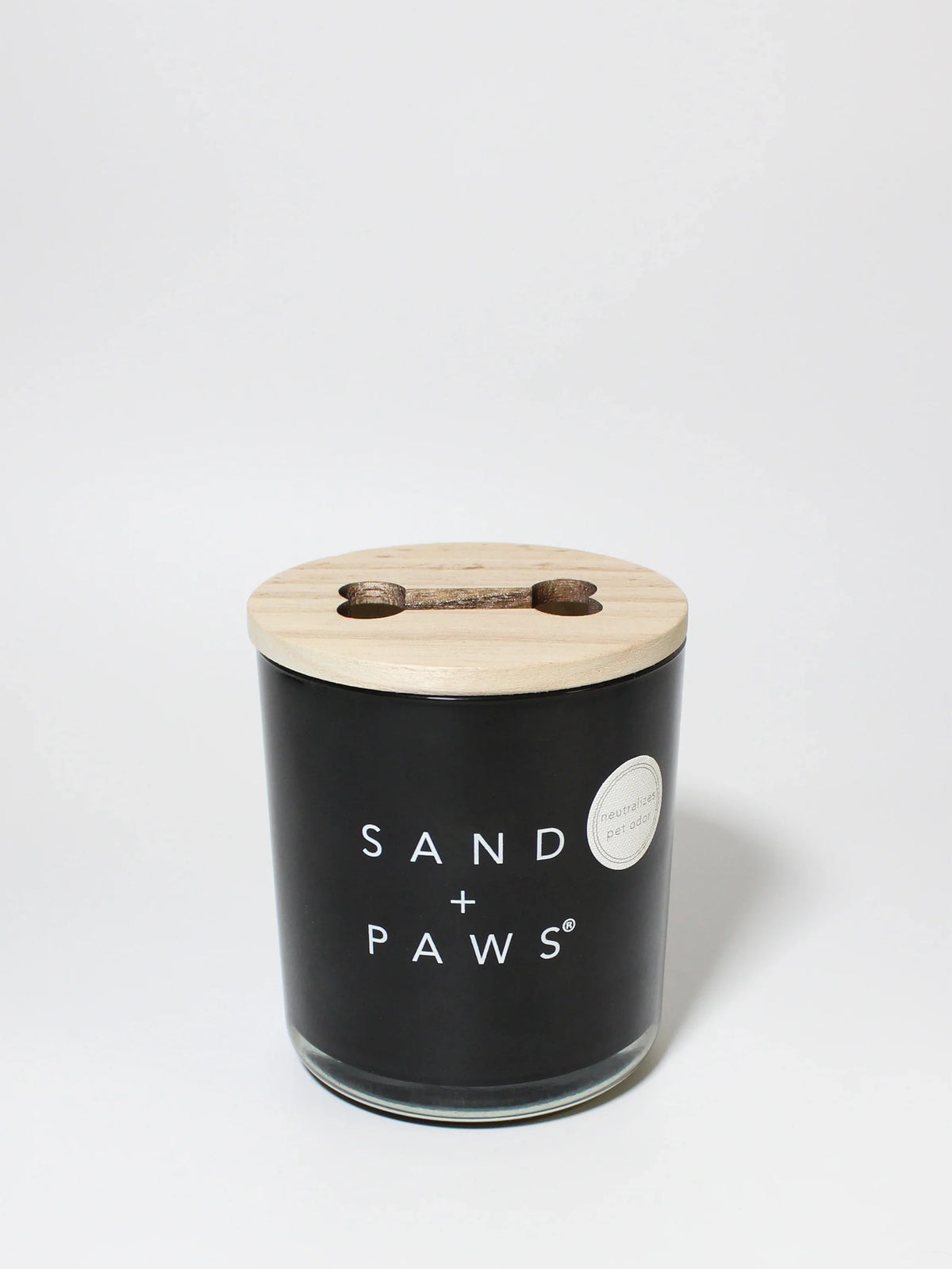 Sand + Paws Teakwood 11.5 oz scented candle
