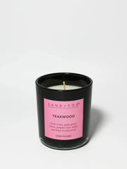 Teakwood 10 oz scented candle